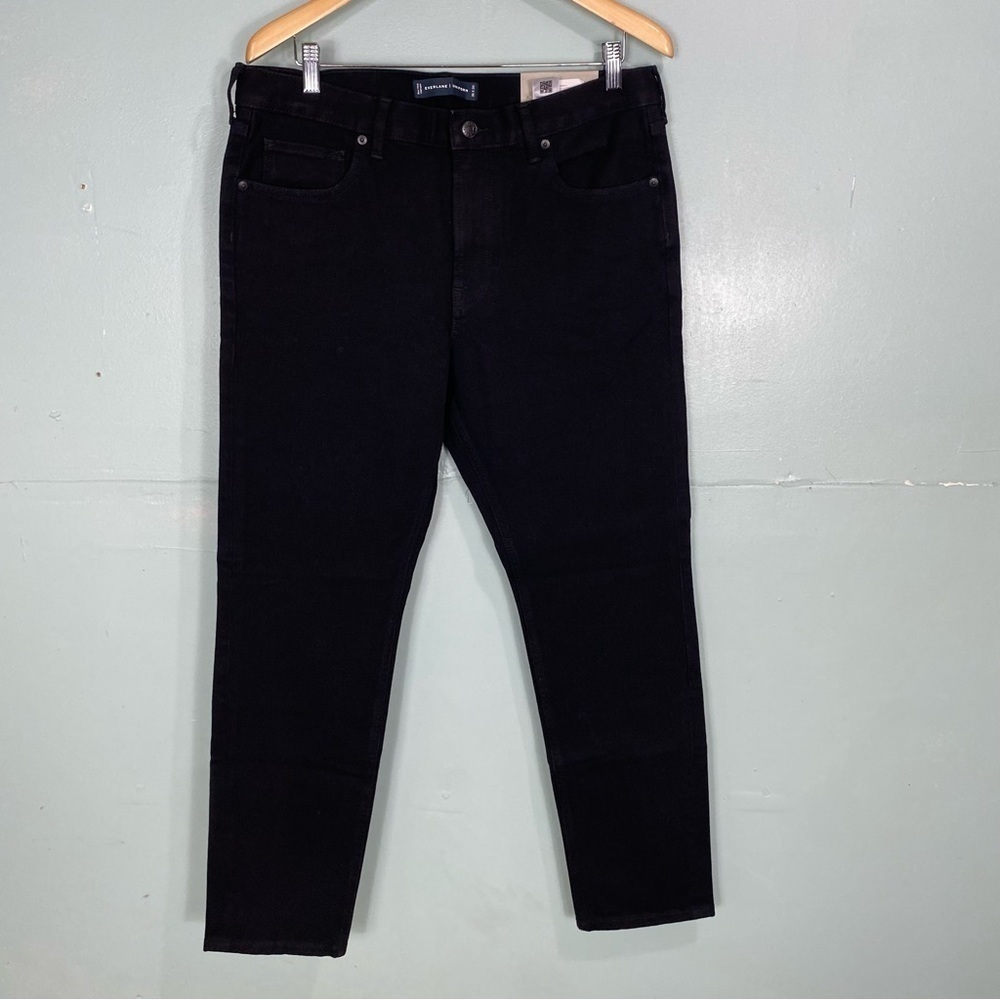 Everlane The Slim Performance Jean‎ Black Sz 35X30